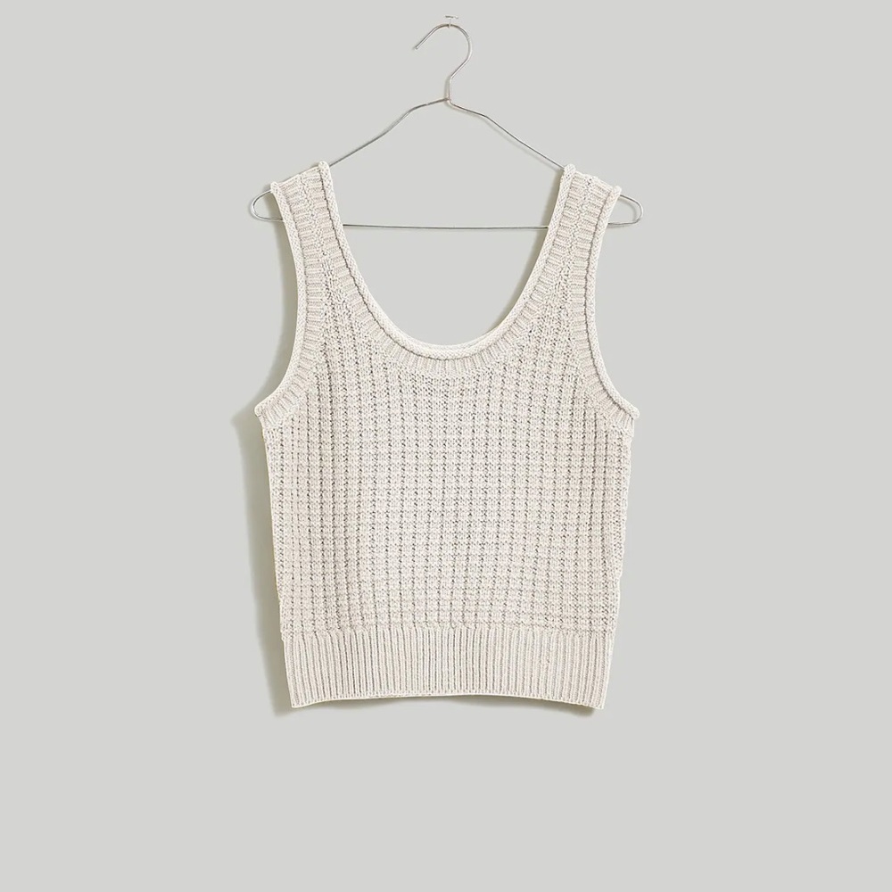 Madewell | Textured Stitch Sweater Tank